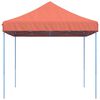 vidaXL Tienda de fiesta plegable Pop-Up terracota 410x279x315 cm