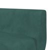 vidaXL Sof&aacute; cama en forma de L terciopelo verde oscuro 275x140x70 cm