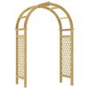 vidaXL Arco con enrejado madera maciza impregnada 141x97x243 cm