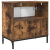vidaXL Gabinete de Lavabo para Ba&ntilde;o Roble ahumado 60,5 x 33,5 x 61 cm