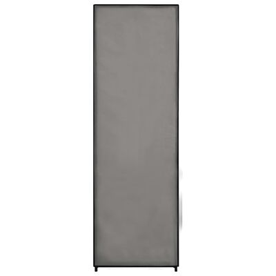 vidaXL Armario de tela gris 87x49x159 cm