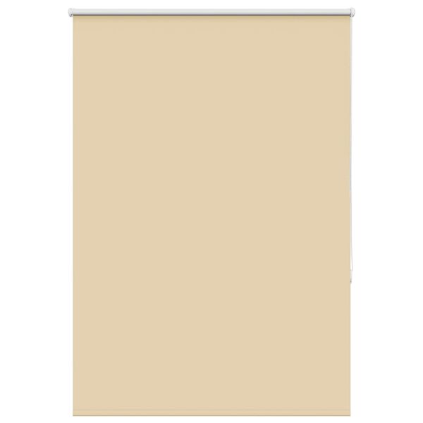 vidaXL Estor Enrollable Opaco Beige 90x175 cm Tela Ancho 85,7 cm