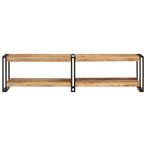 vidaXL Mueble de TV madera maciza de mango 160x30x40 cm