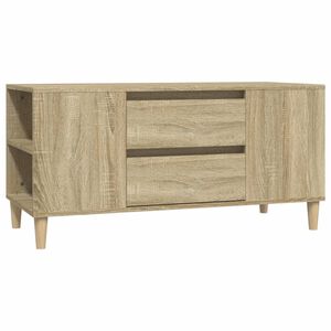 vidaXL Mueble para TV madera contrachapada roble Sonoma 102x44,5x50 cm