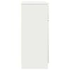 vidaXL Aparador con caj&oacute;n blanco 71x35x84 cm madera de ingenier&iacute;a