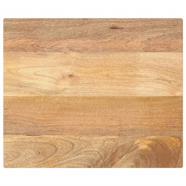vidaXL Tablero de mesa rectangular madera maciza mango 60x50x2,5 cm