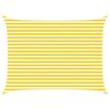 vidaXL Toldo Vela de Sombra Amarillo y 4 x 3 m 100% Poli&eacute;ster Oxford