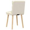 vidaXL Sillas de comedor 2 unidades lino