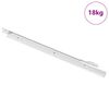 vidaXL Deslizador de caj&oacute;n 49 uds. Blanco Acero
