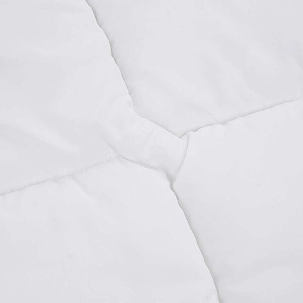 vidaXL Protector de colch&oacute;n blanco 90x220 cm