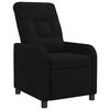 vidaXL Recliner Negro Tela