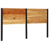 vidaXL Cabecero 180 cm Madera Maciza Acacia y Hierro