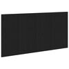 vidaXL Cabecero de Cama Roble Negro Madera de ingenier&iacute;a