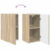 vidaXL Conjunto de mueble de TV 8 pcs Roble Sonoma