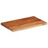 vidaXL Tablero de mesa rectangular madera maciza acacia 60x30x3,8 cm