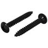 vidaXL Clavo de Roctado 2 uds. Negro M4 x 28 mm Acero