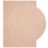 vidaXL Alfombra de pelo corto suave lavable HUARTE rosado 240x340 cm