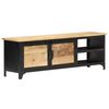 vidaXL Mueble de TV de madera maciza de mango 120x30x40 cm