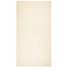 vidaXL Alfombra de pelo corto suave lavable HUARTE crema 60x110 cm