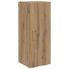 vidaXL Alacena Roble artesanal 34,5 x 34 x 180 cm Madera contrachapada