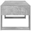 vidaXL Mesa de Caf&eacute; Gris Concreto 110 x 50 x 41 cm
