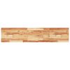vidaXL Estante flotante madera acacia maciza acabado aceite 160x30x2cm