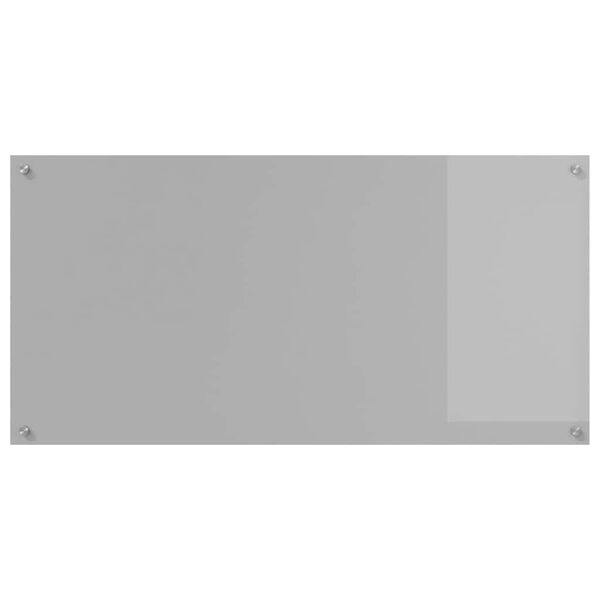 vidaXL Salpicadero de cocina Gris claro 120 x 60 x 0,6 cm