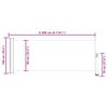 vidaXL Toldo lateral retr&aacute;ctil para patio 100x300 cm negro