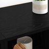 vidaXL Tableros Lateral 2 pcs Roble Negro 60 x 35 x 70 cm