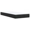 vidaXL Cama box spring con colch&oacute;n cuero sint&eacute;tico negro 90x190 cm