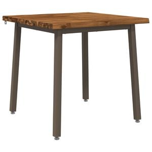 vidaXL 60 x 55 x 75 cm Madera de Acacia S&oacute;lida Natural y Caf&eacute;