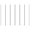 vidaXL Biombo divisor de 6 paneles de tela blanco 300x220 cm