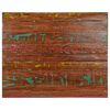 vidaXL Tablero mesa rectangular madera maciza reciclada 100x80x3,8 cm