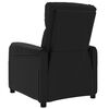 vidaXL Sill&oacute;n de masaje elevable cuero sint&eacute;tico negro