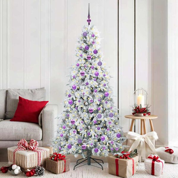 vidaXL &Aacute;rbol de Navidad artificial con ramas articuladas 180 cm