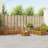 vidaXL Juegos de sof&aacute;s 8 pcs Natural Madera de Acacia S&oacute;lida