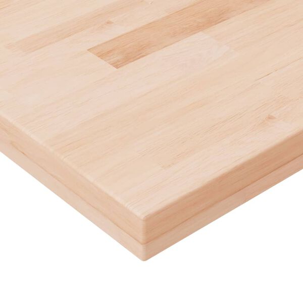 vidaXL Tabla de estanter&iacute;a madera maciza roble sin tratar 80x20x4 cm