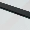 vidaXL Puerta corredera con set herrajes negro 90x205 cm vidrio ESG