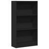 vidaXL Estanter&iacute;a de madera de ingenier&iacute;a negra 60x24x109 cm