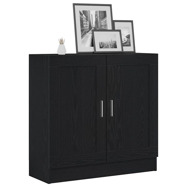 vidaXL Librer&iacute;a Roble Negro 82,5 x 30,5 x 80 cm Madera de ingenier&iacute;a