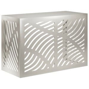vidaXL Funda para Aire Acondicionado Plateado 90 x 40 x 60 cm