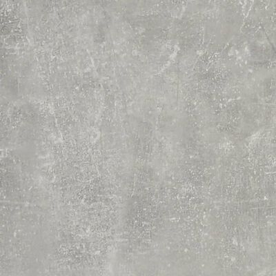 vidaXL Mesita de noche de pared gris hormigón 50x30x47 cm