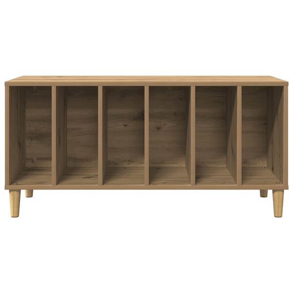 vidaXL Mueble discos madera de ingenier&iacute;a roble artisan 100x38x48 cm