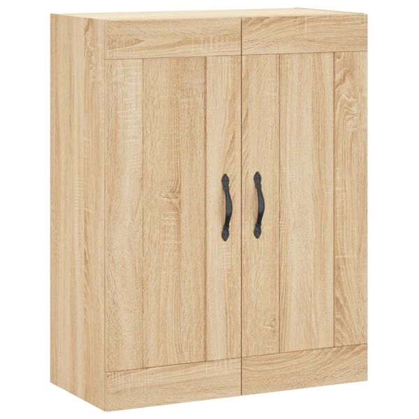 vidaXL Armario de pared madera ingenier&iacute;a roble Sonoma 69,5x34x90 cm