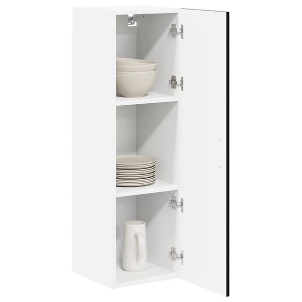 vidaXL Mueble de Cocina Negro 30 x 31 x 100 cm Madera de ingenier&iacute;a