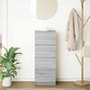 vidaXL Aparador Sonoma gris 37,5x35x99 cm madera de ingenier&iacute;a
