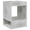 vidaXL Mesa Auxiliar 2 pcs Gris Concreto 40 x 40 x 56 cm