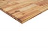 vidaXL Tablero de mesa rectangular madera maciza acacia 160x40x4 cm