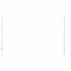 vidaXL Valla salvaje exterior con postes 50 x 1,2 m Acero Galvanizado