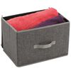 Outwell Caja de almacenaje plegable Palmar L gris poliéster 470356